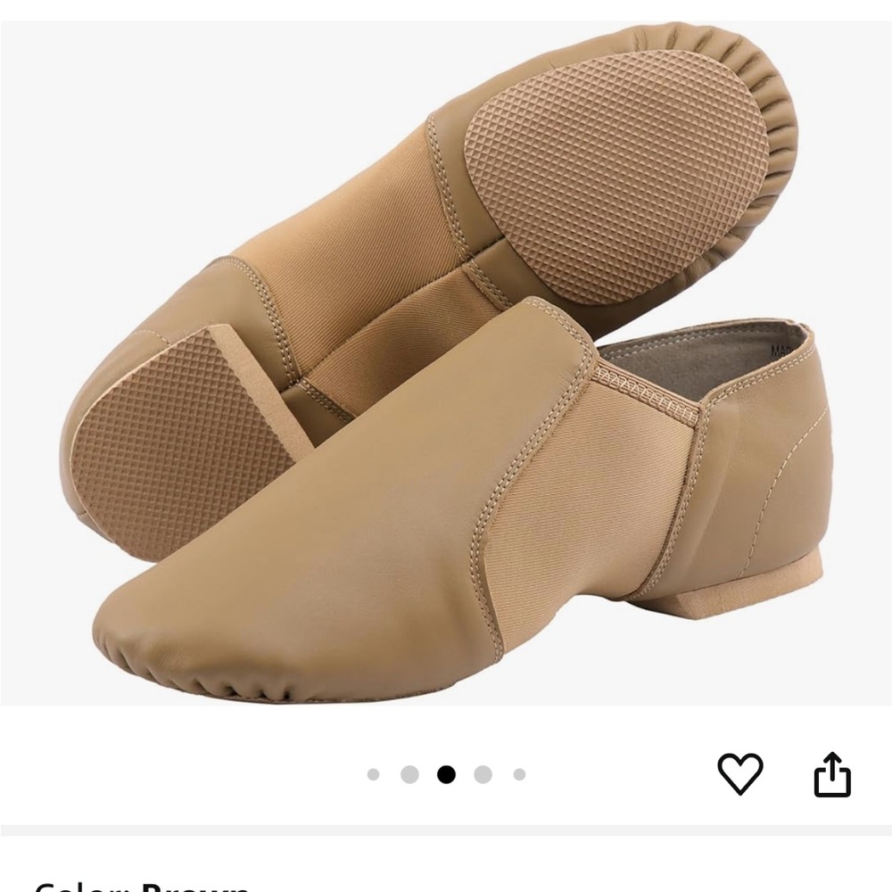 Women’s and men’s dance shoes.